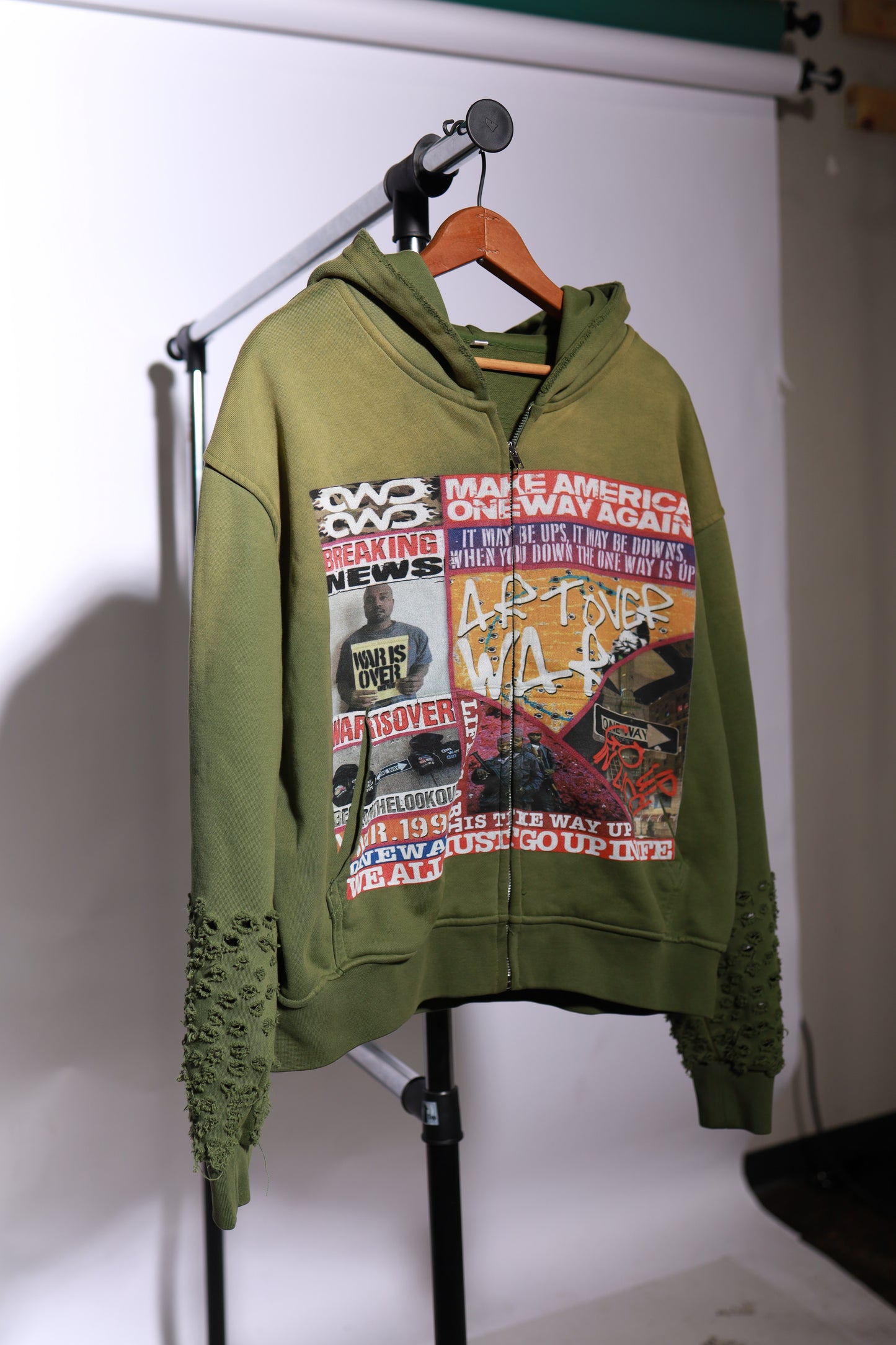 Breaking News Jacket (Green)