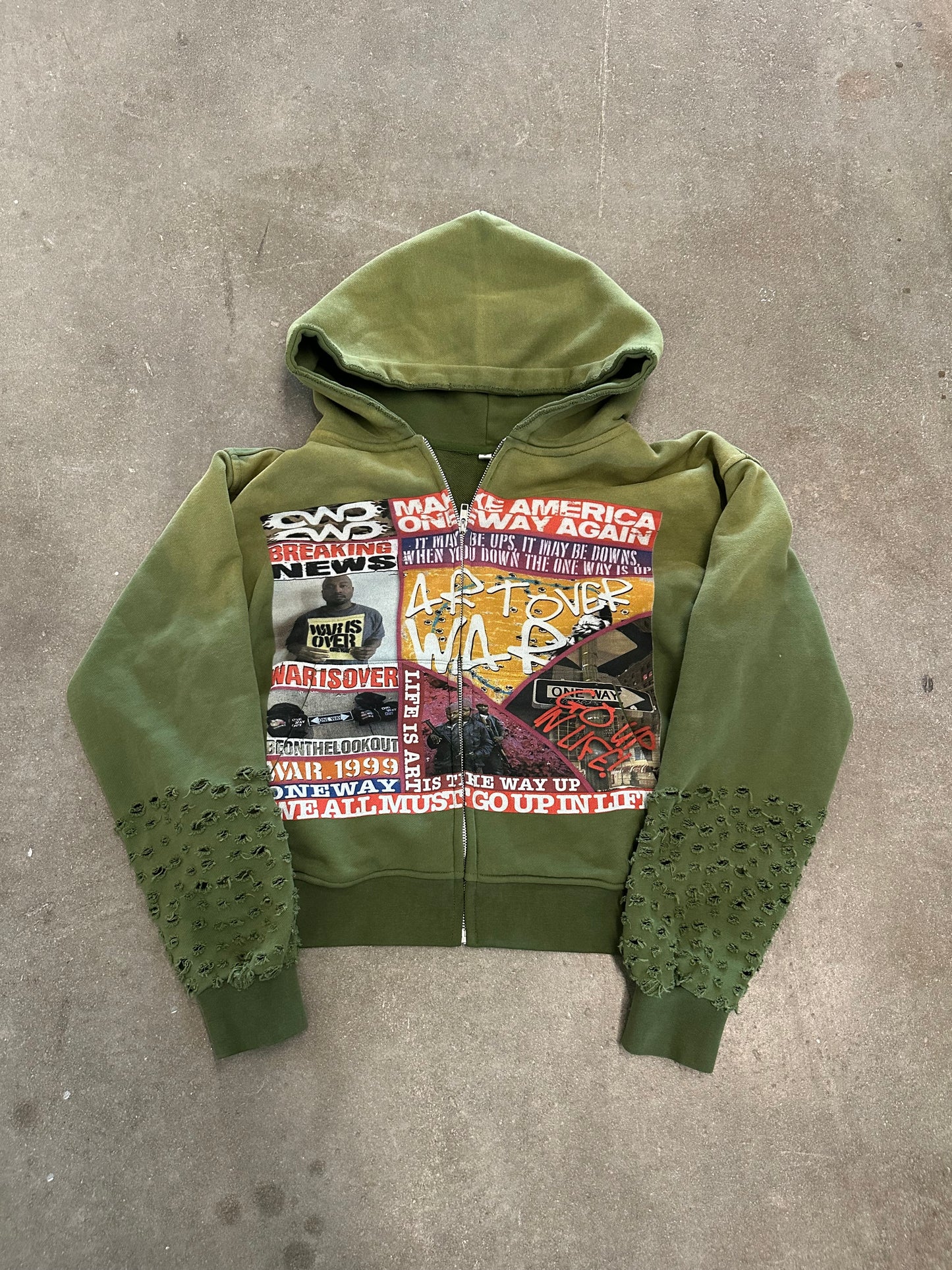 Breaking News Jacket (Green)