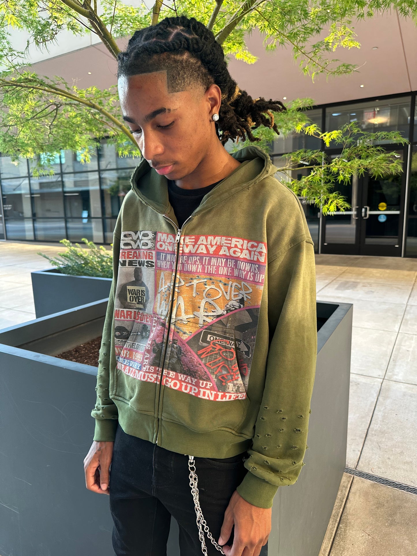 Breaking News Jacket (Green)